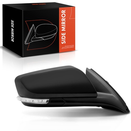 Passenger Black Mirror with Power Glass Adjust for Chevrolet Impala 2014-2020