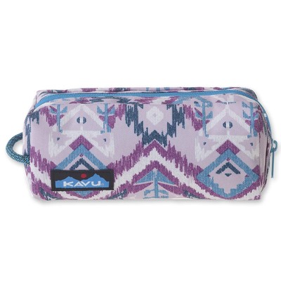Pixie Pouch Accessory Travel Toiletry and Makeup Bag, Purple Ikat