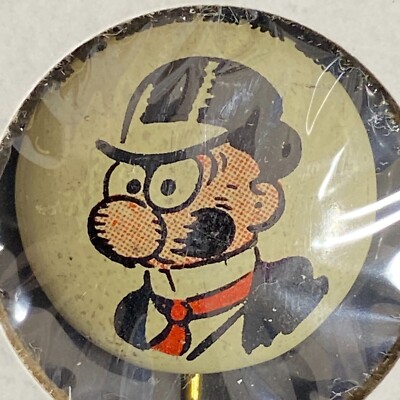 Barney Google Kellogg's Pep Pinback Cereal Premium Prize c1945-46