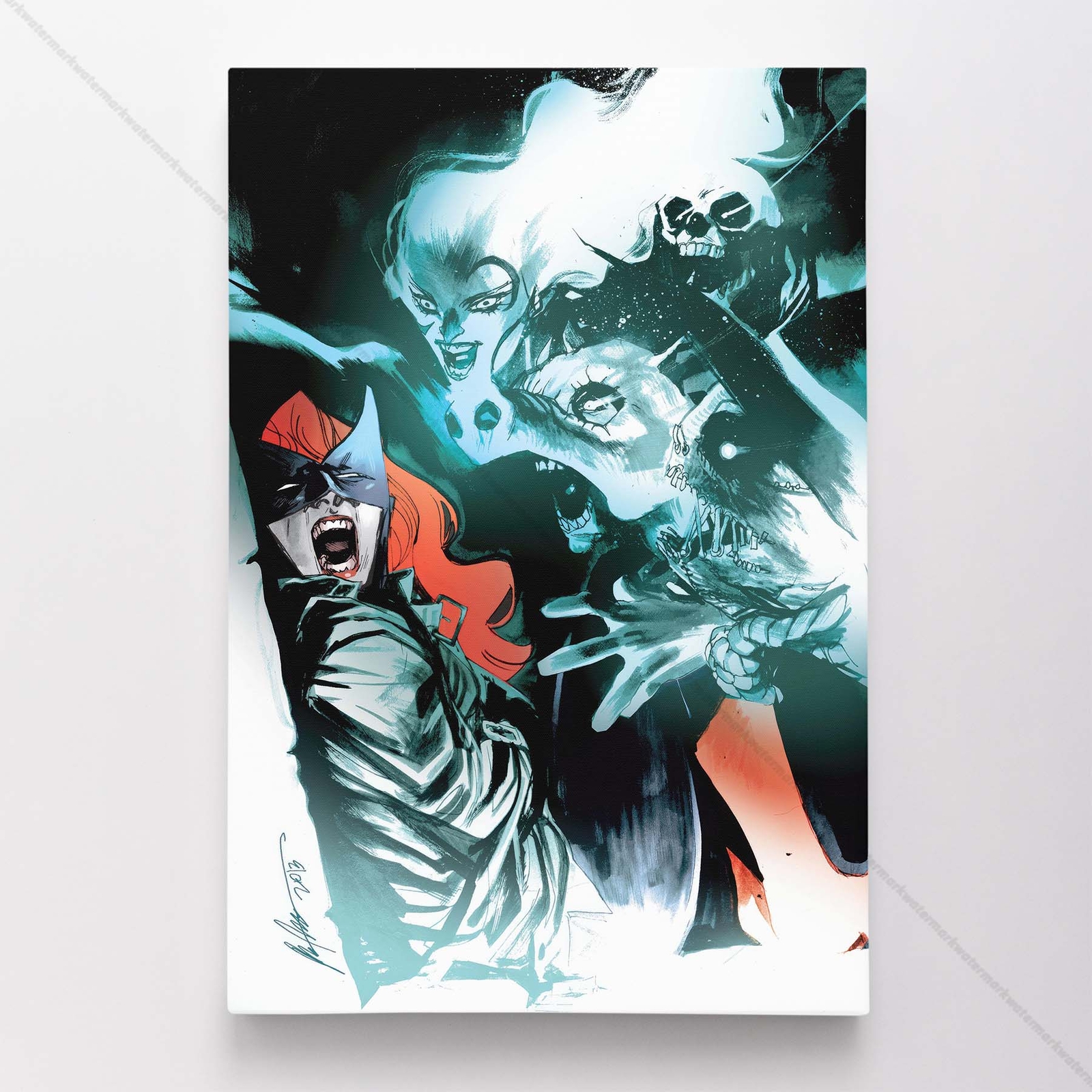 Batwoman Poster Canvas DC Comic Book Cover Art Print #1347