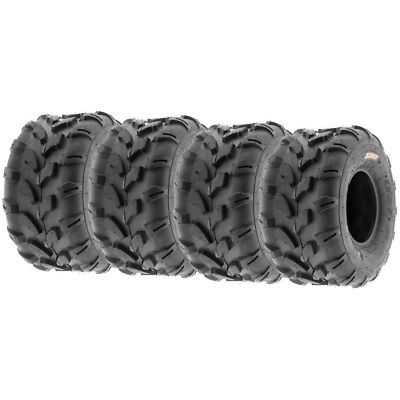 Set of 4 SunF 20x10-8 20x10x8 Sport ATV Tires 6PR All Terrain GNCC Racing A003