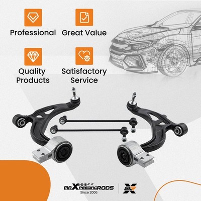 4pcs Front Lower Control Arms Sway Bar Links For 2011-2018 2019 Ford Explorer