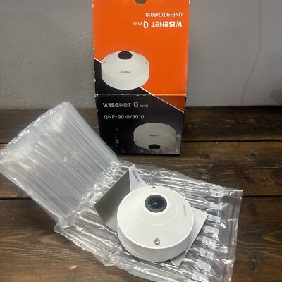 Wisenet Q mini QNF-9010/8010 - 360 Panoramic Camera - OPEN BOX -