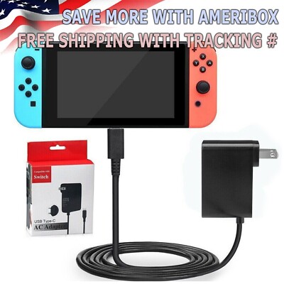 Switch Fast Charger For Nintendo Switch/Lite Ac Adapter Power Supply Type-C Cord