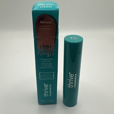 Thrive Causemetics Melissa Sheer Strength Hydrating Lip Tint Full Size 0.1oz New