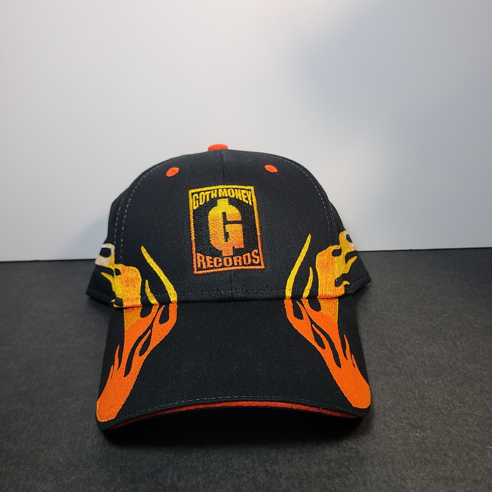 希少cash money records銀刺繍cap gangsta rap Goth Money Records | eBay