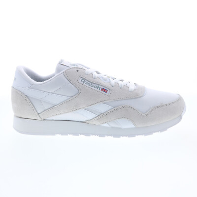 

Reebok Classic Nylon GY7235 Мужские белые замшевые кроссовки Lifestyle, Белый, Reebok Classic Nylon