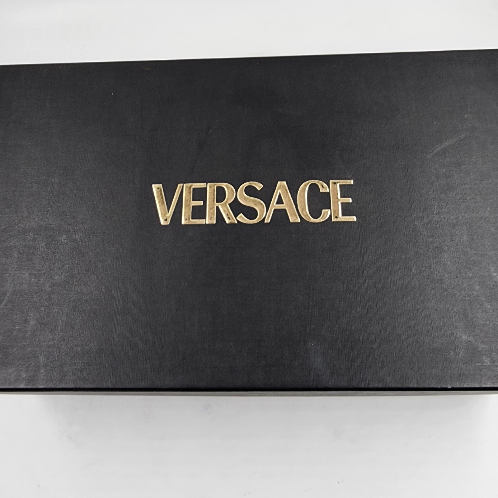 Versace La Medusa Driver Loafers Men's 45/12US Black/Gold Medusa Plaque Slip On - Picture 21 of 22