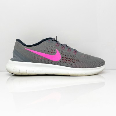 

Nike Womens Free RN 831509-006 Серые кроссовки для бега Размер 8,5, Серый, Free RN