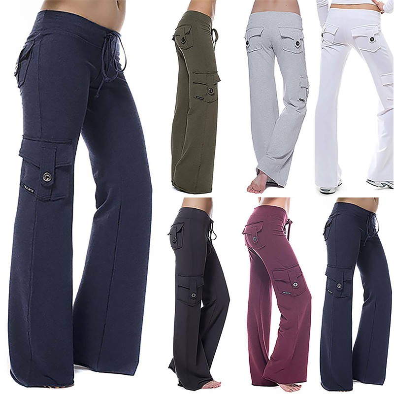 loose yoga pants with pockets