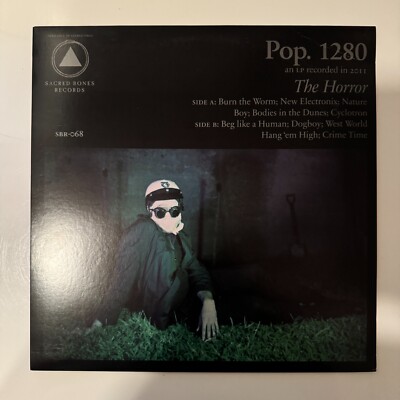 Pop. 1280 - The Horror (Sacred Bones, 2012) - Vinyl LP NEVER PLAYED