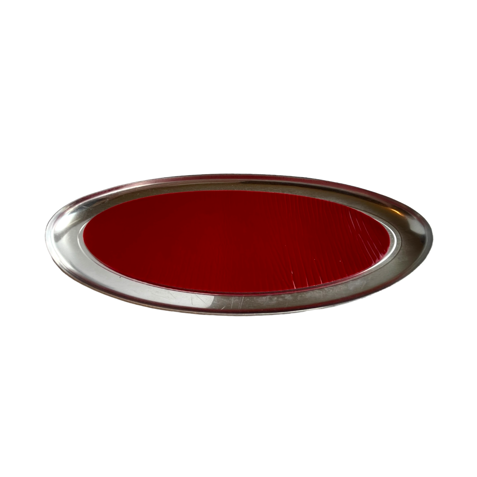 Logo 7" Emblem: Full Black Oval Badge for Grille Ford Focus 2012-2014 S SE Titan