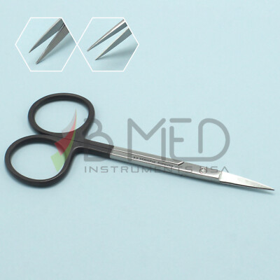OR Grade Iris Scissors Super-Cut Serrated 4.5'' Straight Surgical Instruments  