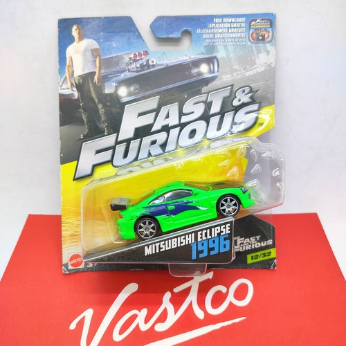 ミニカー FAST&FURIOUS MITSUBISHI ECLIPCE Amazon.co.jp: Brian 's Mitsubishi Eclipseグリーン