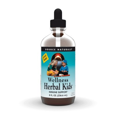 Source Naturals, Inc. Wellness Herbal Kids Liquid 8 oz Liquid