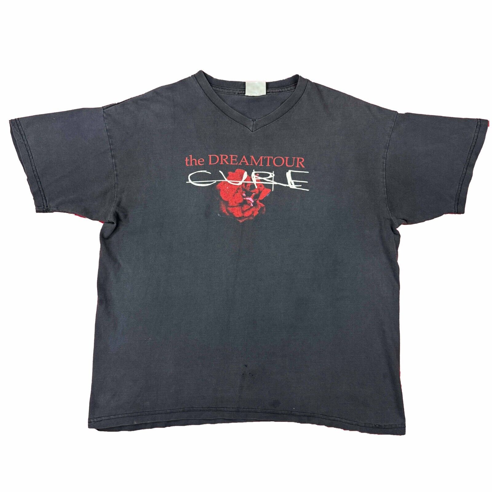 Vintage 2000 The Cure Dream Tour Concert V Neck Rock Band Vintage 2000 The Cure Dream Tour Concert V Neck Rock Band