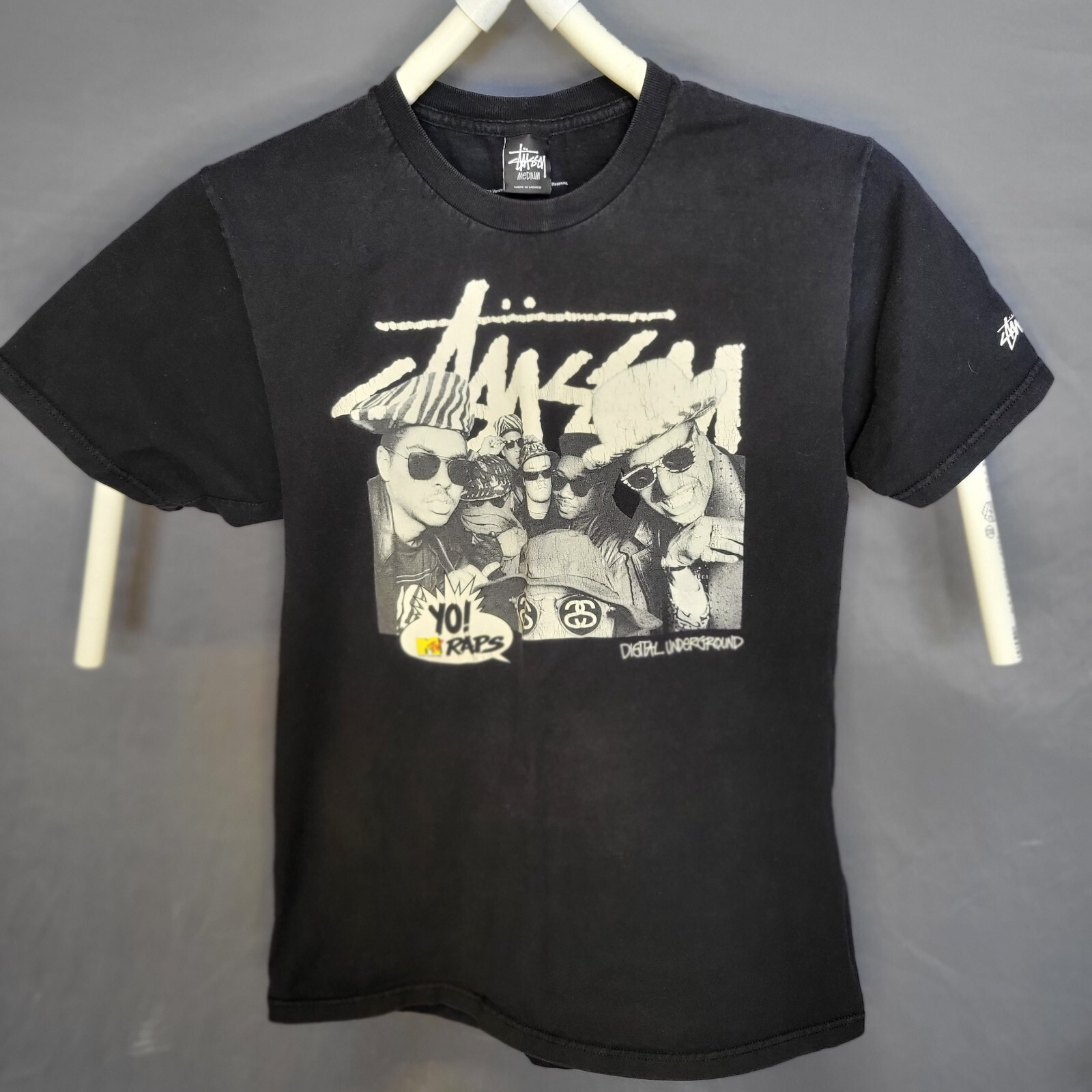 希少 STUSSY MTV Raps Brand Nubian スウェット