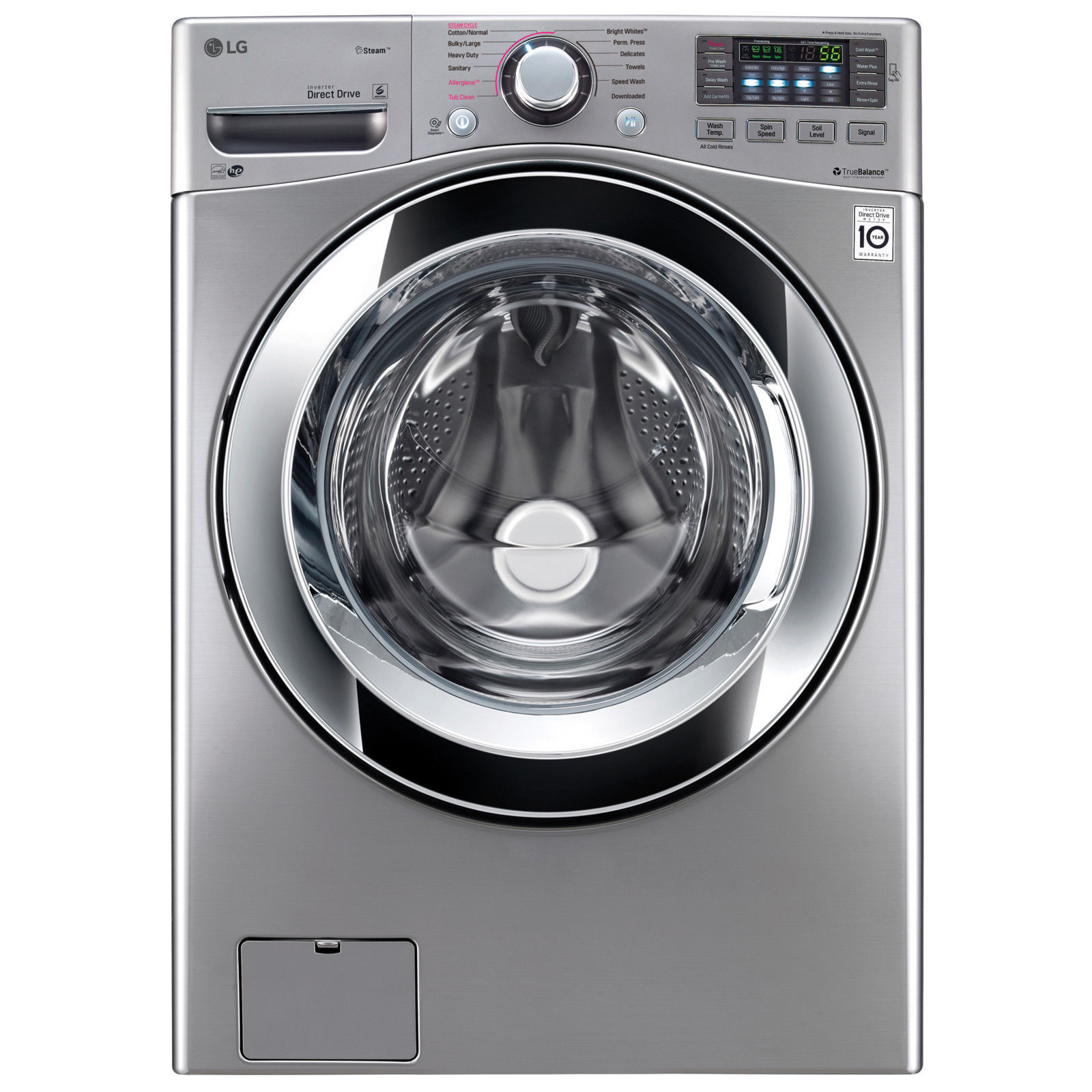 LG WM3670HVA Large Capacity Gray Washer 48231017503 eBay