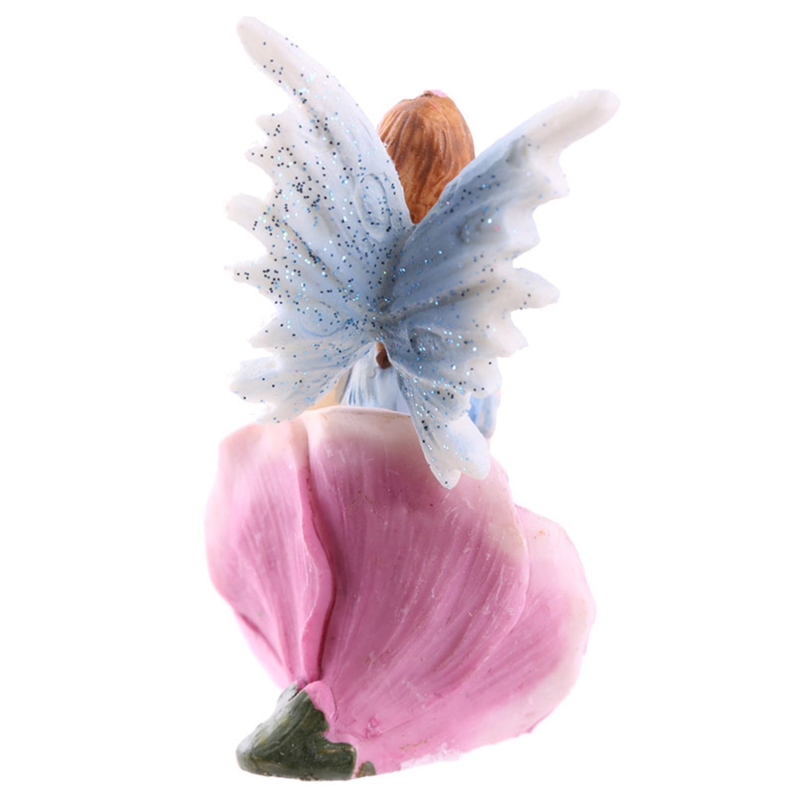Set of 4 Flower Fairies Colourful Sparkle Garden Home Ornament Fairy