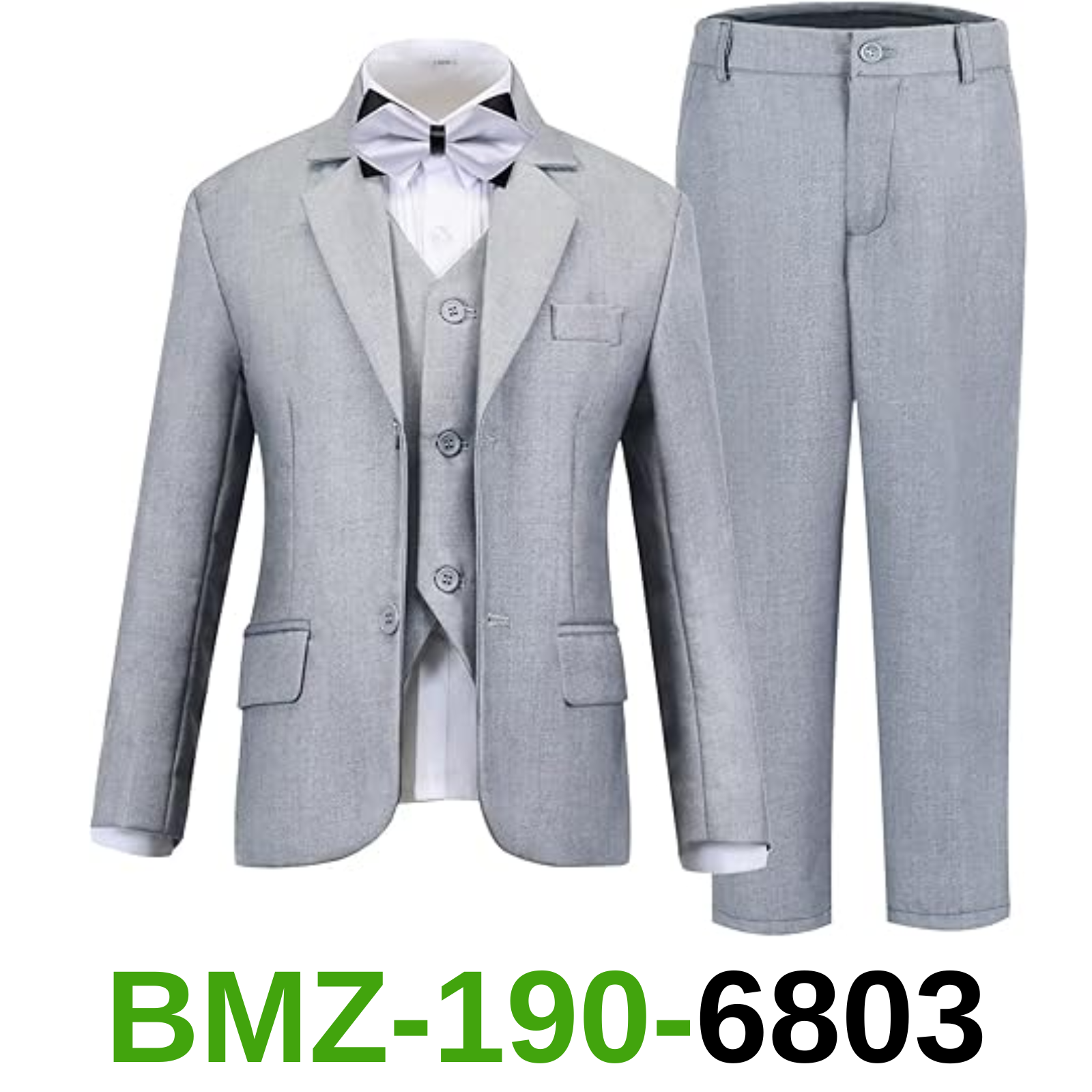 Boys Suits Slim Fit Teens Boys Back to School Wedding Outfits Kids Tuxedo, 16y
