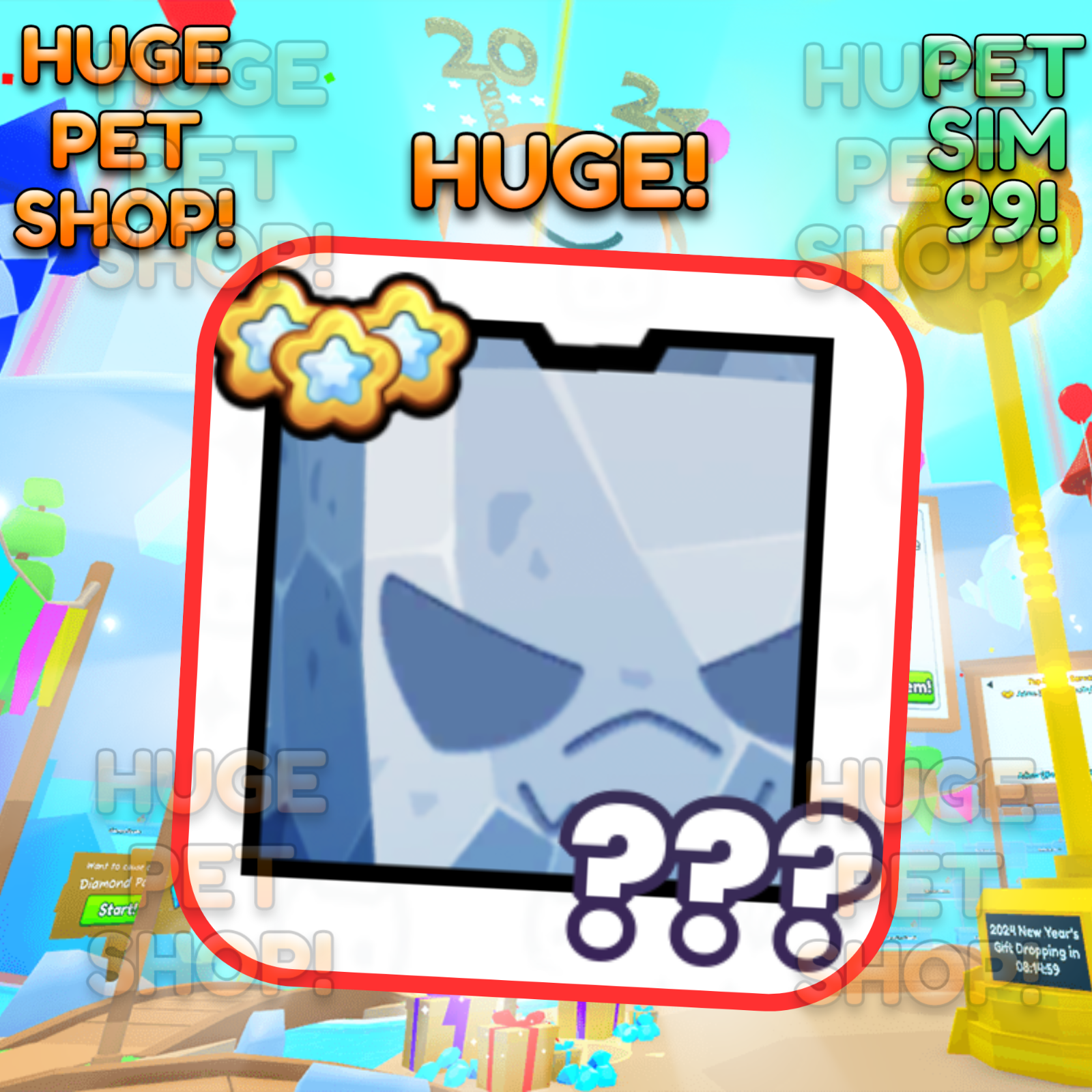 Huge Gargoyle Dragon - Pet Simulator 99 - Pet Sim 99 - CHEAP & FAST DELIVERY