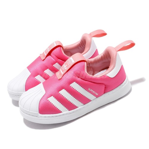 

adidas Originals Superstar 360 I Real Pink Детская повседневная обувь для малышей EF6629, Розовый, Superstar 360 I