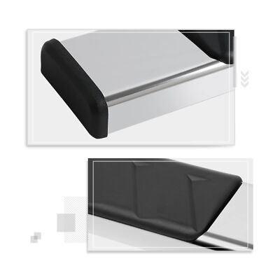 PM PERFORMOTOR 5 Inches Wide Stainless Steel Side Step Nerf Bar Running Board...