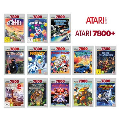 Atari 2600+ 7800 und 7800+ Videospiele zur Auswahl NEU&OVP