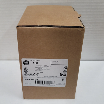 Allen-Bradley 100-C60D10 Contactor