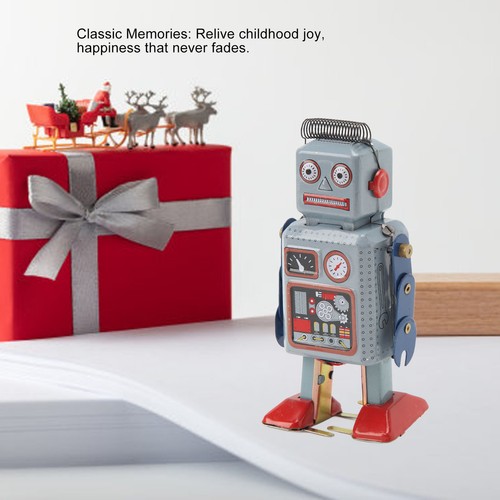 Wind Up Vintage Robot Toy Clockwork Walking Toy Retro