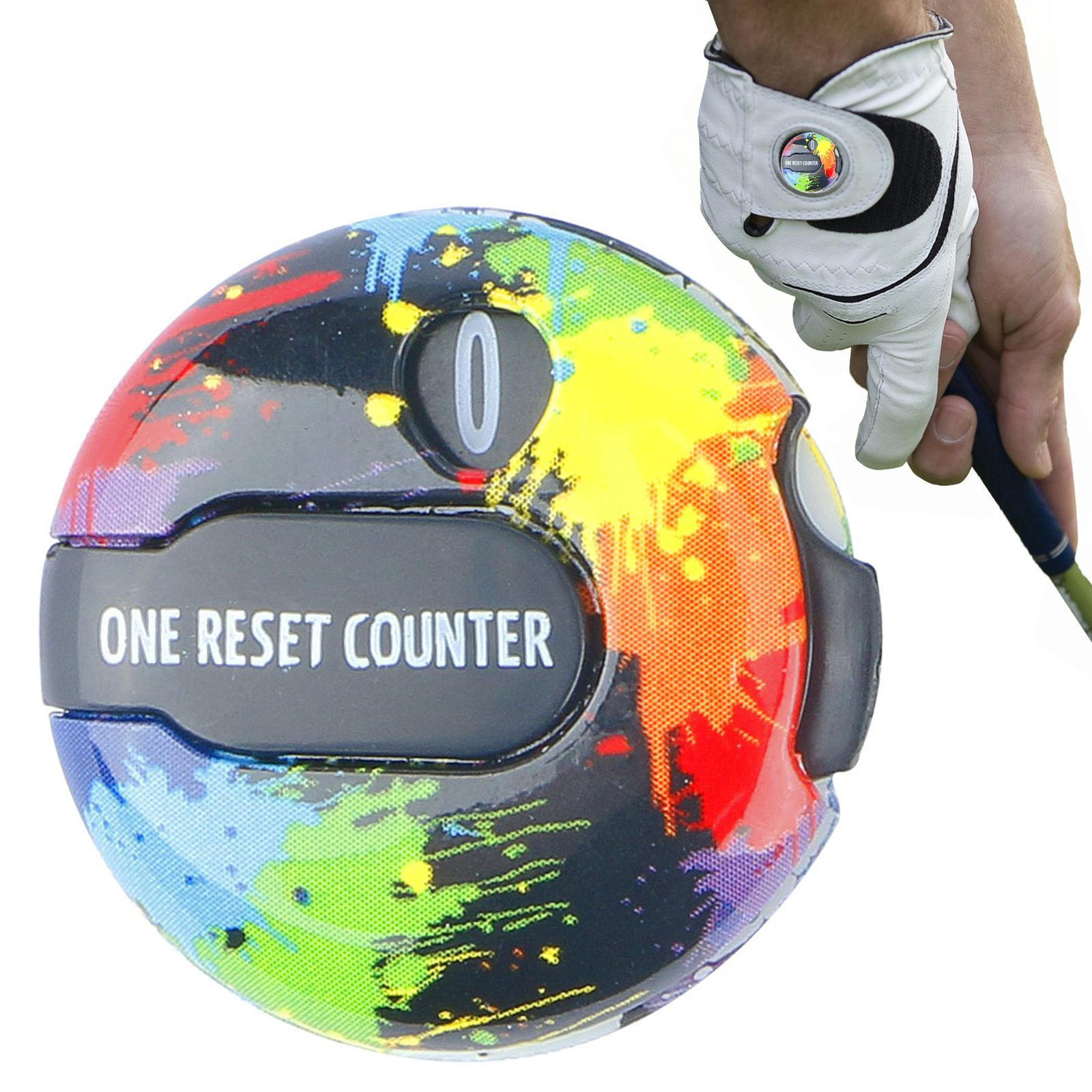 Score Counter Clicker With Touch Reset And Clip Attachment Lightweight