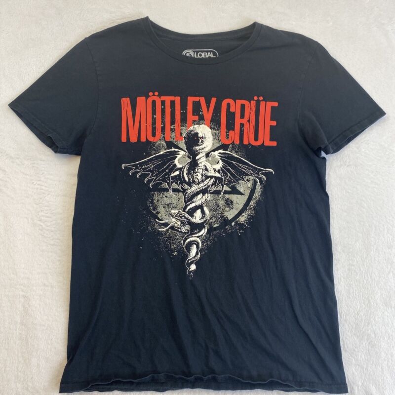 Motley Crue T-Shirt Dr. Feelgood Album  Black size meduim 2019