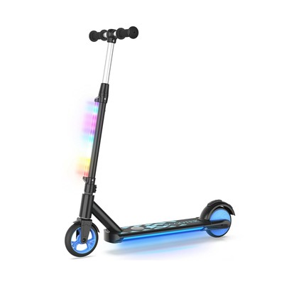HOVSCO Electric Scooter for Kids Age of 6-12, Kick-Start Boost and Gravity Se...