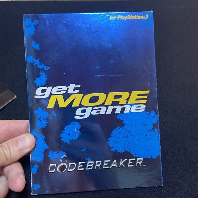 Pelican ''Get More Game'' PlayStation 2 PS2 CodeBreaker Version 9.3 PL-650
