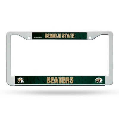 Bemidji State Beavers Plastic License Plate Frame.  #114