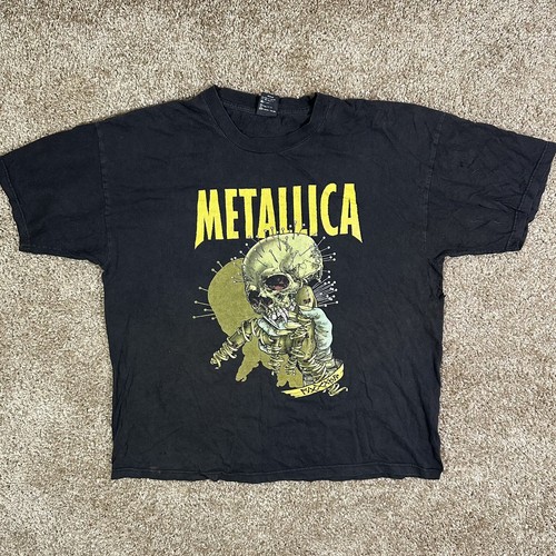Vintage Metallica Fixxxer Tour Band Pushead T-Shirt Size XL Vintage Metallica Fixxxer Tour Band Pushead T-Shirt Size XL