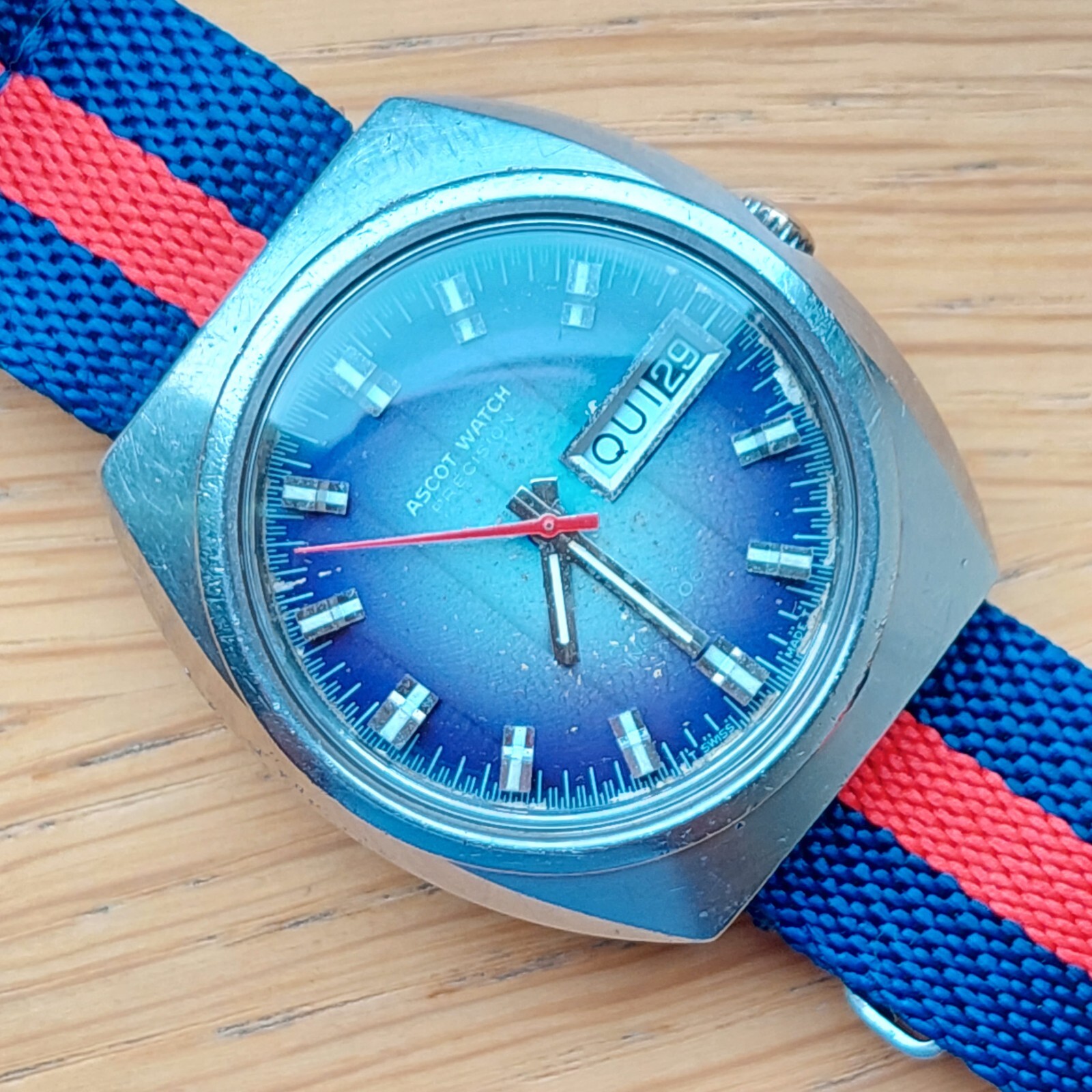 Accurist Watches 英国 ヴィンテージ 腕時計 アールデコ マーカ AUDEMARS PIGUET【1990年代】レクタンギュラー 50本限定 Cal