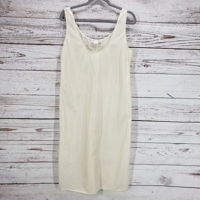 Dressy Betsy Vintage Women's Cream Slip Dress Size 10