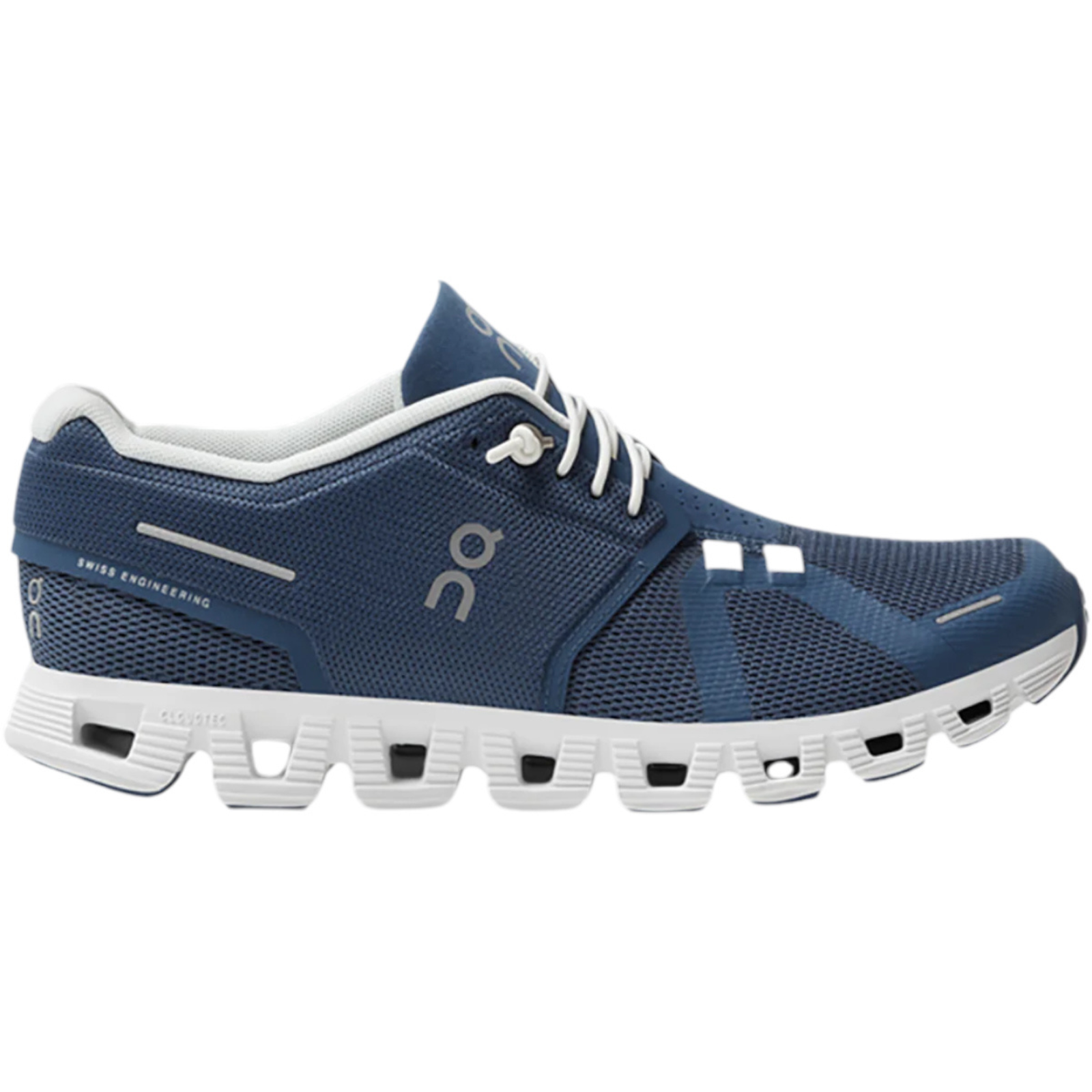 BRAND NEW On CLOUD 5 Womens Running Shoes Denim White US Sizes 6-11 NEW IN BOX