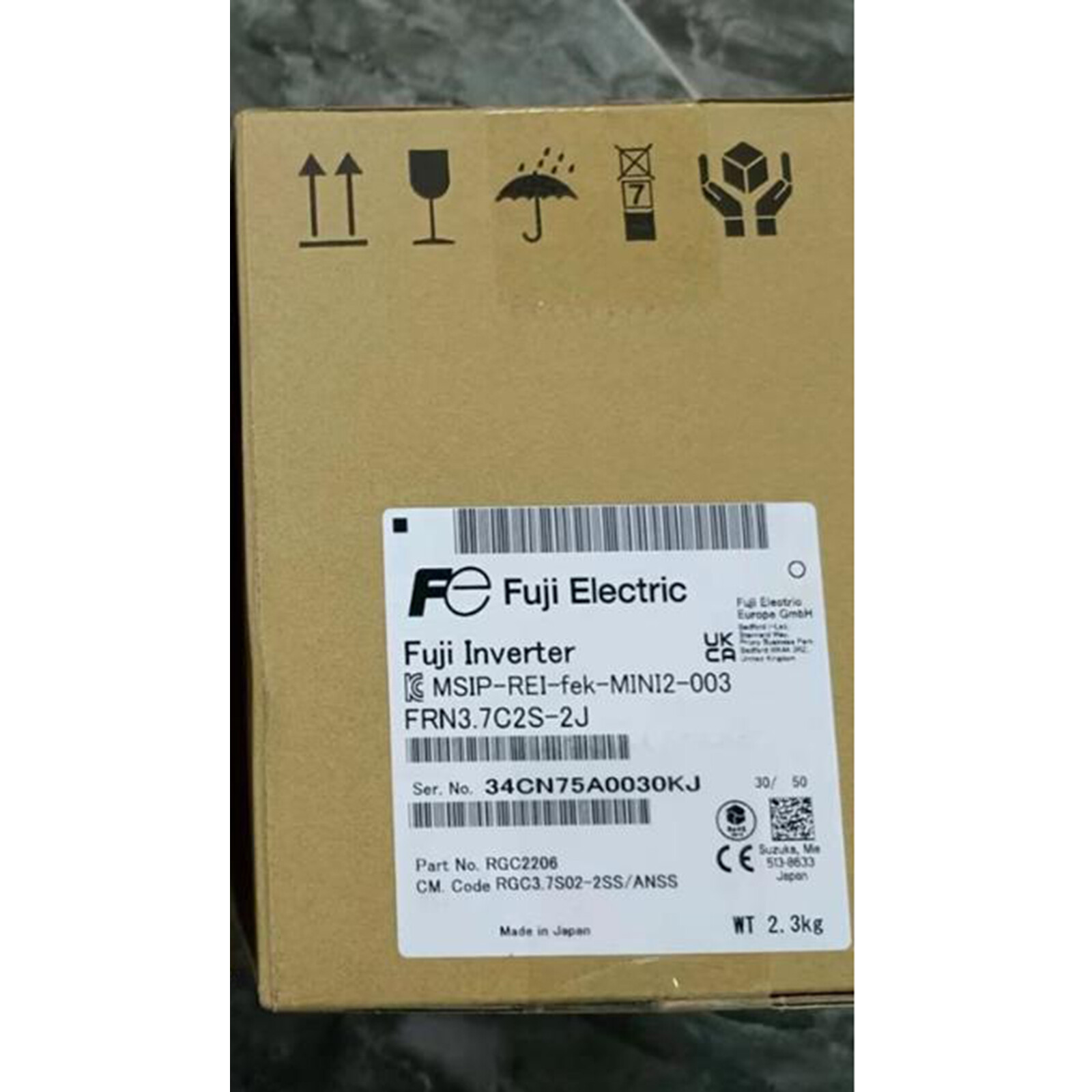 Fuji Electric インバータ FRN3.7C2S-2J FRN3.7C2S-2J コンパクト形インバータ FRENIC-Mini(C2)シリーズ