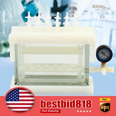 12 Position Solid Phase Extraction Vacuum SPE Manifold e For Lab+2 Shelves