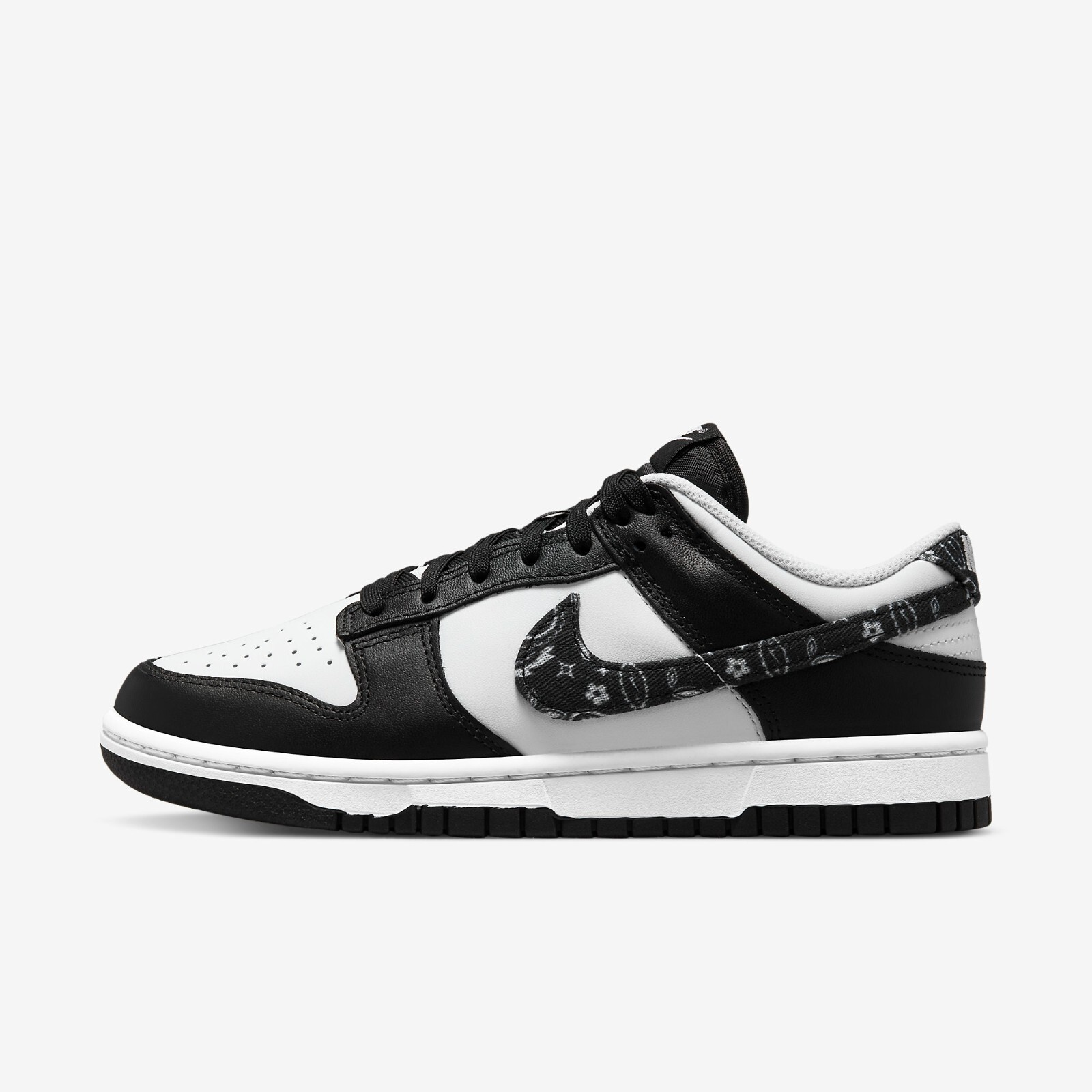 

Черные кроссовки Nike Dunk Low Essential Paisley DH4401-100, Black, Nike Dunk Low