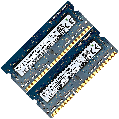 2x 8GB Memory RAM PC3L 12800 DDR3 1600 MHz 1.35V Laptop Notebook SODIMM 204 Lot