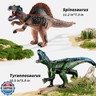 NIPLOOOW Big Dinosaur Toys for Kids 3-5, 7 Piece Realistic Soft Dinosaur Figures, Jumbo Dinosaur Toys for Kids 5-7, Dinosaur Party Favors, Birthday Gifts for Boys and Girls