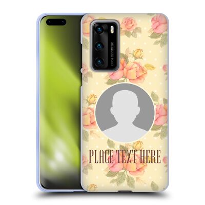 CUSTOM CUSTOMIZED PERSONALIZED PATTERNS SOFT GEL CASE FOR HUAWEI PHONES 4