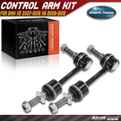 2Pcs Rear Stabilizer Bar Link for BMW X5 E70 F15 2007-2018 X6 E71 E72 2008-2019