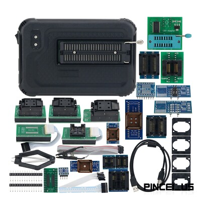 XGecu T56 Universal USB Chip Programmer & 22 Adapters Support 33000+ ICs pe66