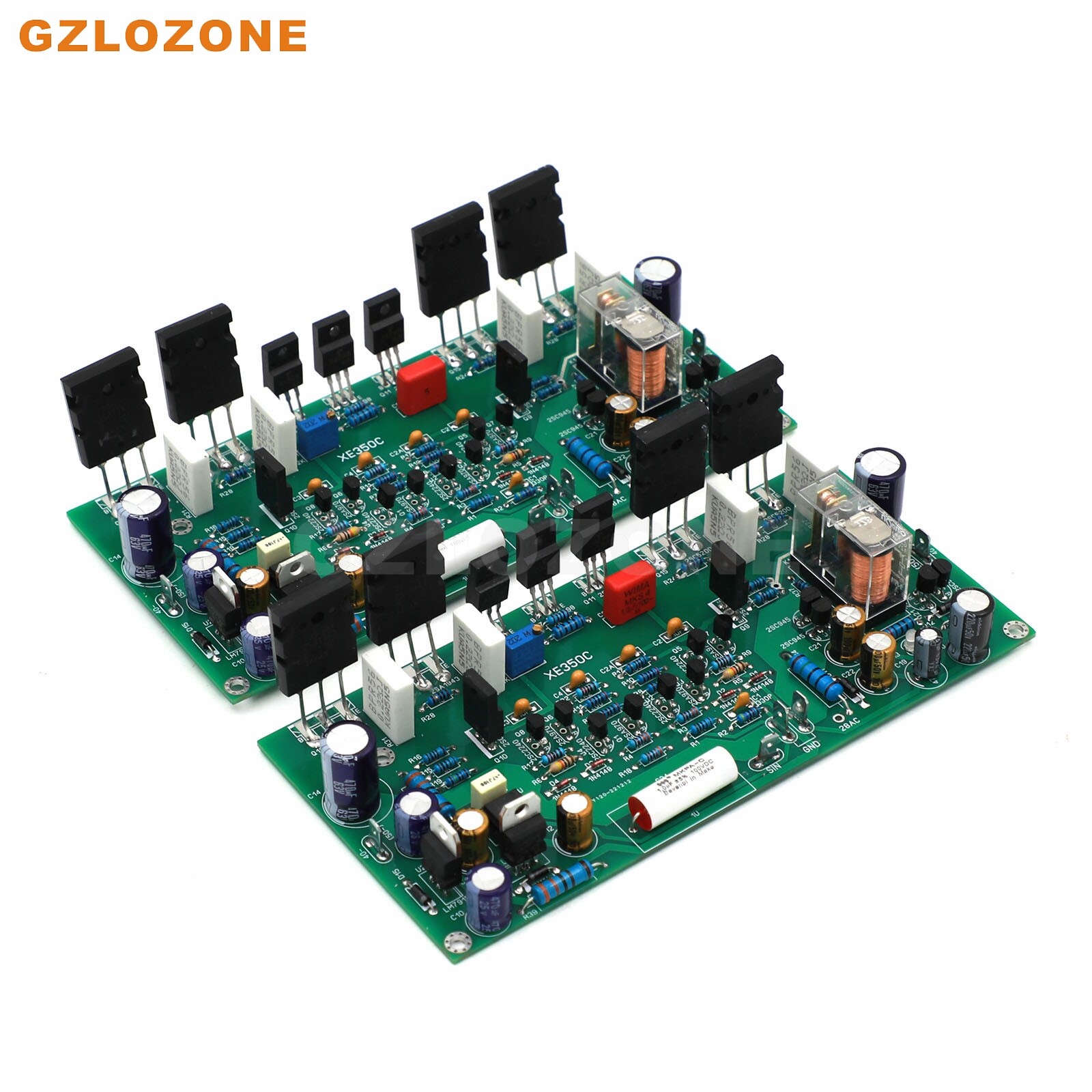 One Pair Hifi XE350C Power Amplifier Board Base On Accuphase One Pair Hifi XE350C Power Amplifier Board Base On Accuphase