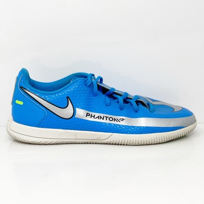 

Футбольные бутсы Nike Boys Phantom GT Club CK8481-400 синие, размер 6 лет, Синий, Phantom GT Club