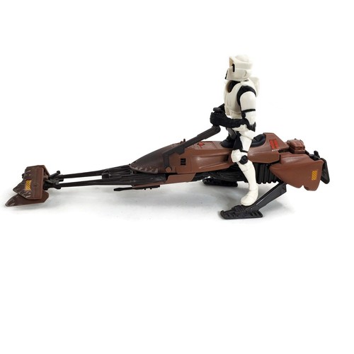 特撮 STAR WARS Imperial AT-ST & Speeder Bike Amazon.com: Star Wars Power of the Jedi IMPERIAL AT-ST SCOUT
